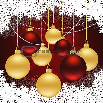 christmas red background