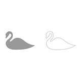 Swan it is icon .