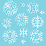 Vector Christmas snowflake