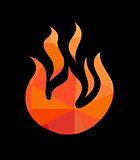 Fire Icon vector