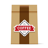 Fair trade Coffee vintage packaging