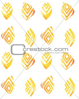 Hand drawn vector abstract freehand textured seamless minimalism pattern collage with zebra motif,organic textures,triangles isolated on white background
