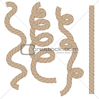 Rope Set Isoated