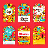 Autumn Gift Labels