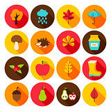 Autumn Flat Icons