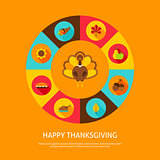 Happy Thanksgiving Concept