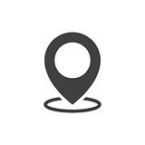 Geo location pin icon