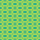 Seamless pattern with concentric oval shapes