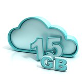 Cloud computing and database. 15 GB capacity