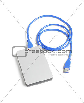 External Hard Disk and USB Cable