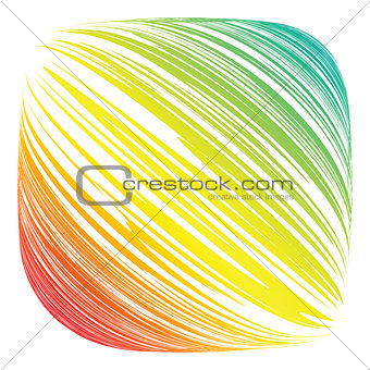 Colorful lines abstract background. 