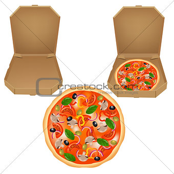 Pizza Box Set