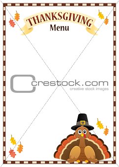 Thanksgiving menu theme image 3