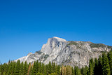 The Half Dome at Yosemite, CA, USA, September, 2016