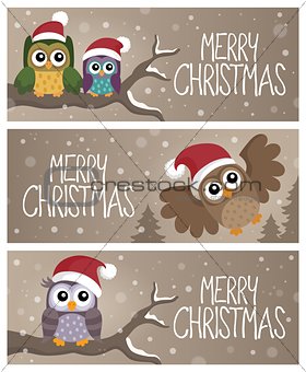 Merry Christmas topic banners 2