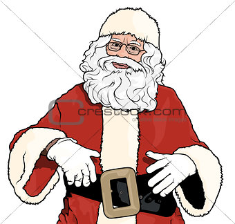 Santa Claus Standing