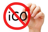 ICO Ban Prohibition Sign Concept