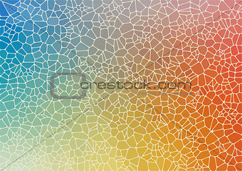 Abstract colorful flat geometric background