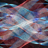 Abstract retro background abstract wave