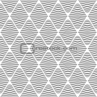 Seamless diamonds pattern. Lines texture. 