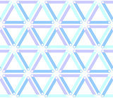 Seamless triangles, diamonds and hexagons pattern.