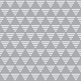Seamless diamonds and triangles pattern. 
