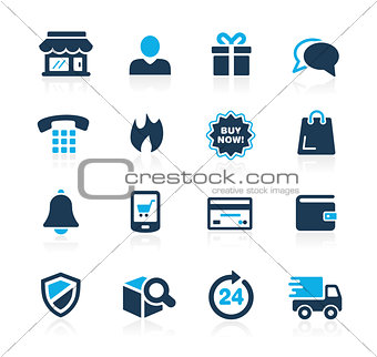 E-Shopping Icons // Azure Series