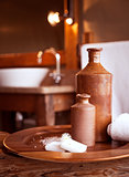 Luxury bathroom interior