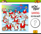 how many santa claus educational game