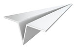 Flying paper plane 3D