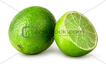 Lime whole and half