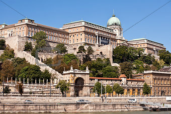 View of Buda Castle in Budapest