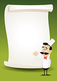 Chef Restaurant Poster Menu Background
