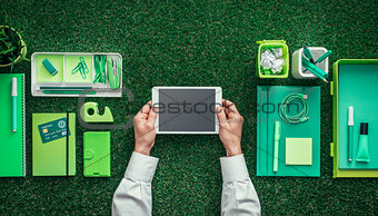 Green business and communication
