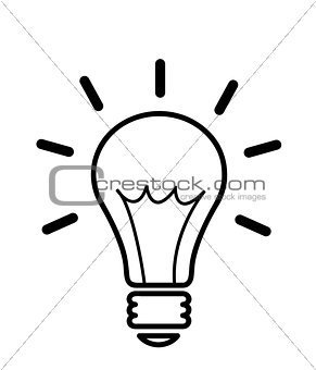 Light bulb, creative idea