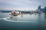Sydney city center and Opera House, Australia