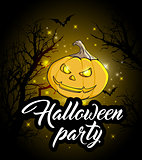 Invitation to a Halloween party