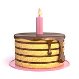 Birthday cake 3D