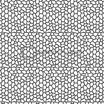 Abstract pebble seamless pattern