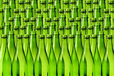Rows of Empty Bottles