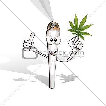 Happy and smiling joint