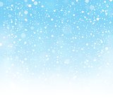 Abstract snow topic background 1