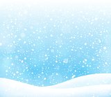 Abstract snow topic background 3