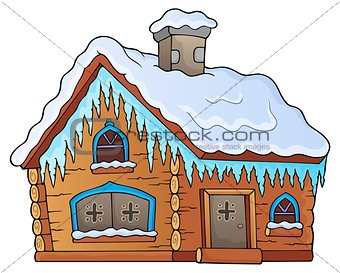 Winter cottage theme image 1