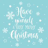 Decorative Christmas and New Year text background