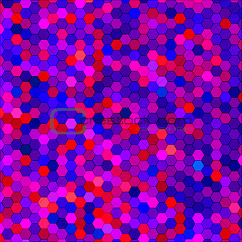 abstract vector geometric hexagon background