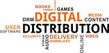 word cloud - digital distribution