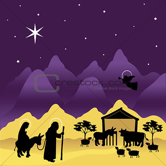 Christmas Nativity Mary and Joseph 3