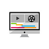 Video and sound postproduction icon