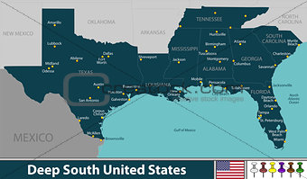 Deep South United States